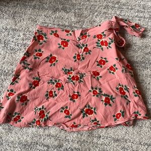 Topshop Floral Skirt